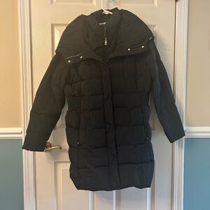 Cole Haan XL Black Puffer Coat
